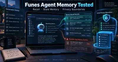 Funes Agent Memory tested with Codex recall, stale-memory conflicts, and local privacy boundaries - XBSTACK