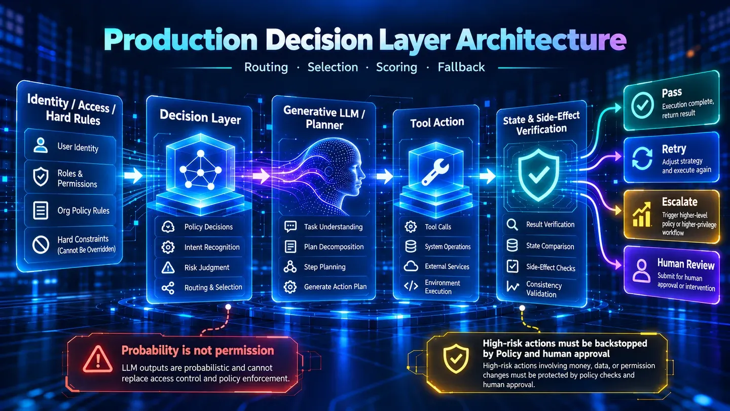 Production Decision Layer architecture