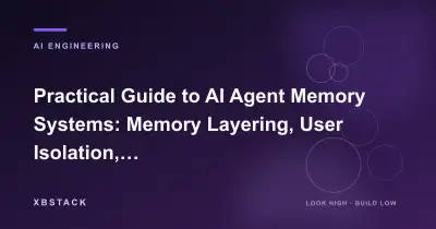 Architecture separating AI Agent Memory, RAG, session state, checkpoints, and knowledge bases - XBSTACK