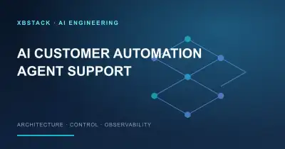 Productionizing AI Customer Support Agents: Intent Routing, Tool Use, RAG, and Human Escalation - XBSTACK