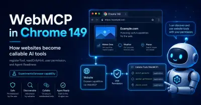 WebMCP on Chrome 149 with forms, tool schemas, and registerTool - XBSTACK