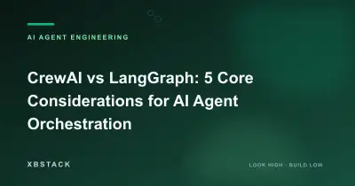 CrewAI vs LangGraph: 2026 AI agent orchestration comparison - XBSTACK