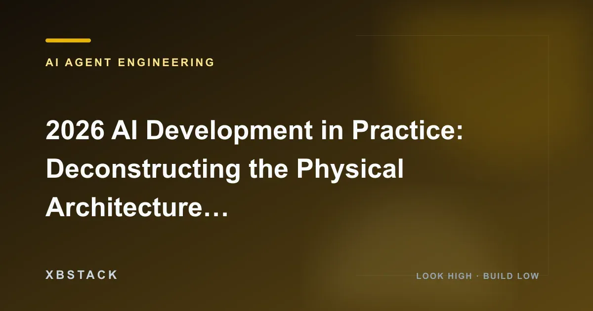 2026 AI Development in Practice: Deconstructing the Physical Architecture of the LangChain + Next.js Template: AI AGENT ENGINEERING article cover