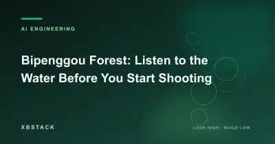 Bipenggou Forest: Listen to the Water Before You Start Shooting: AI ENGINEERING article cover - XBSTACK
